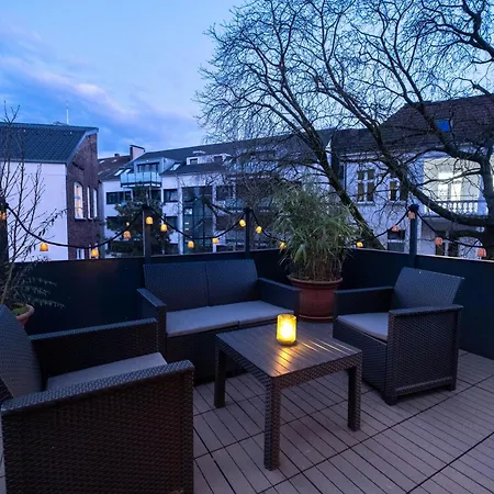 Bismarck - And Relaxing With Rooftop Terrace In Apartment