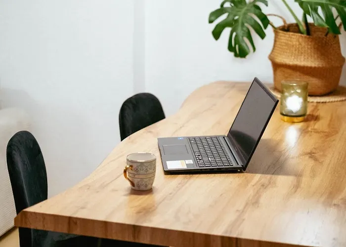 Апартаменты Bismarck - And Relaxing With Rooftop Terrace In Naehe Messe